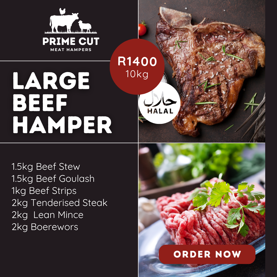 Large Beef Hamper - R1400 - 10KG