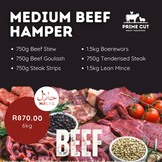 Medium Beef Hamper - R870.00 - 6KG