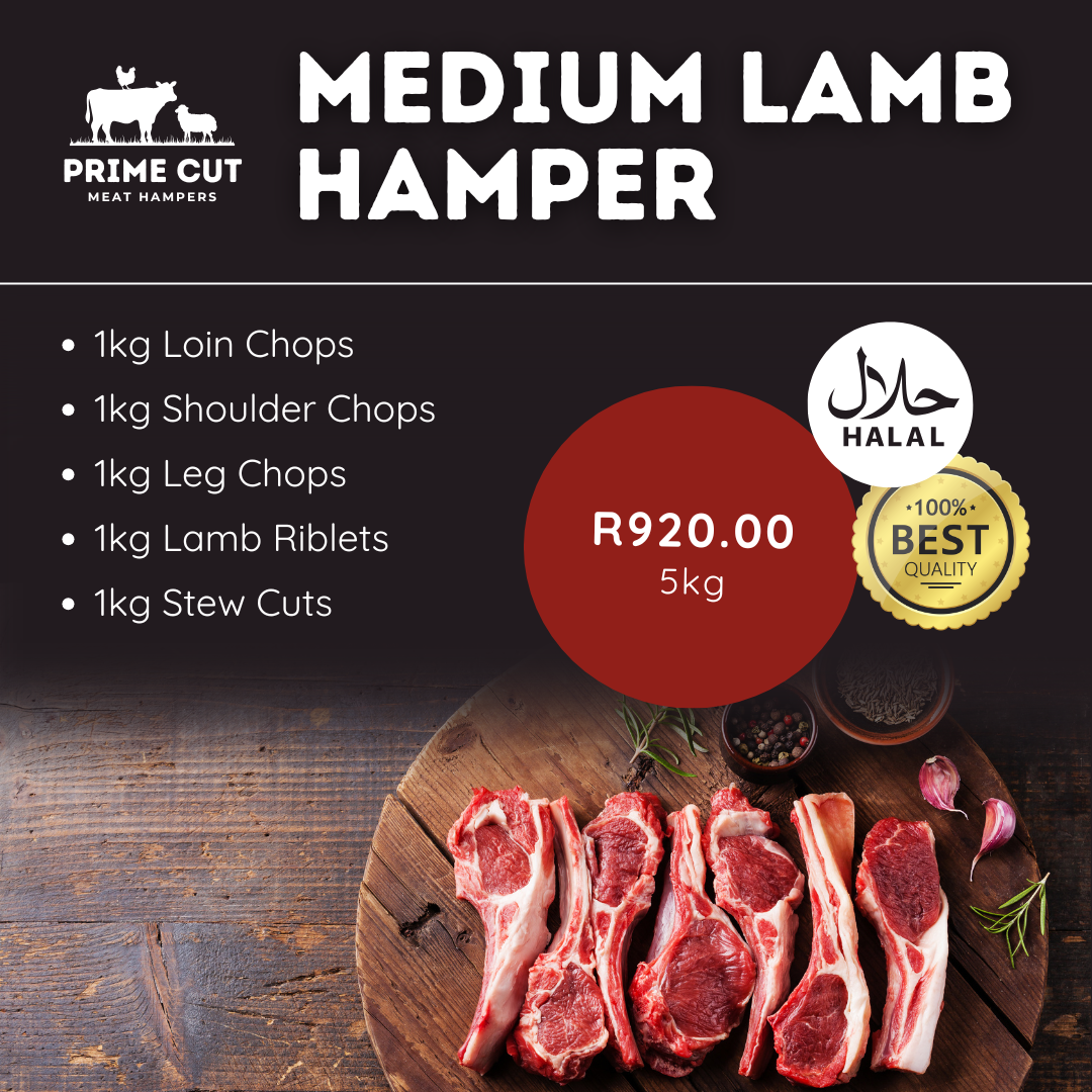 Medium Lamb Hamper - R920.00- 5KG