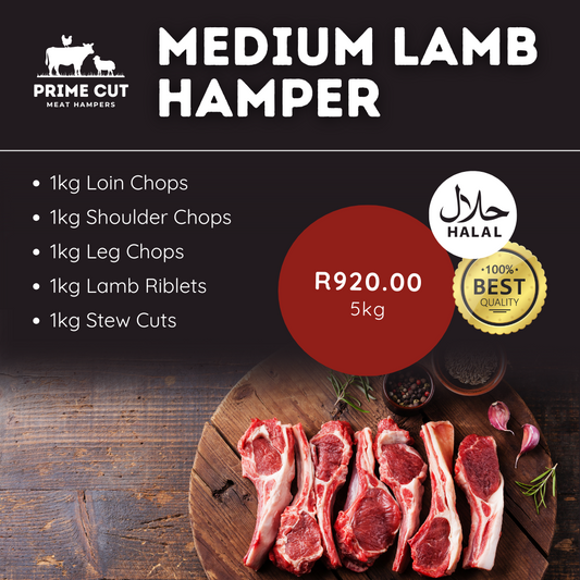 Medium Lamb Hamper - R920.00- 5KG