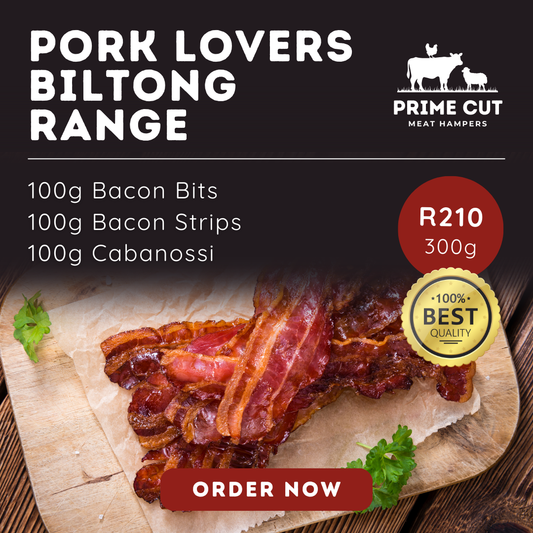 Pork Lovers Biltong Range - R210 - 300g