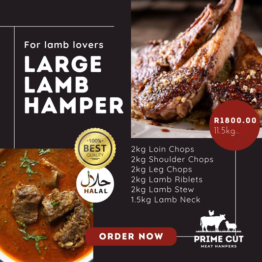 Large Lamb Hamper - R1800.00- 11.5KG
