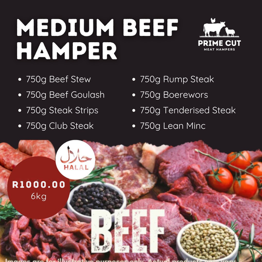 Medium Beef Hamper - R1000.00 - 6KG