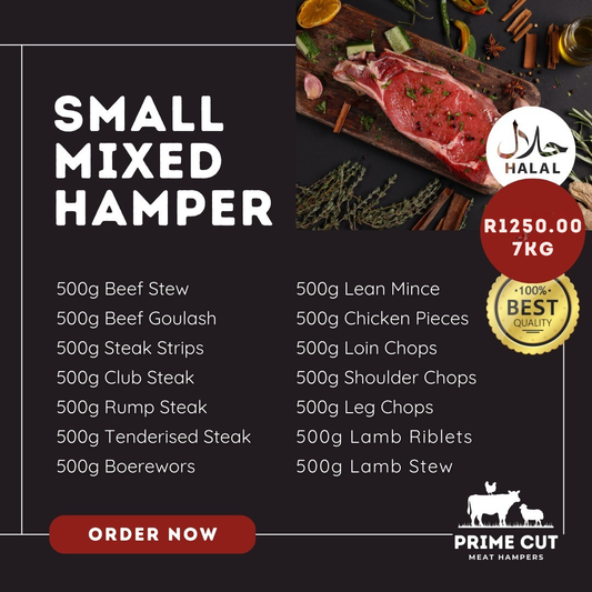 Small Mixed Hamper - R1250.00 - 7KG