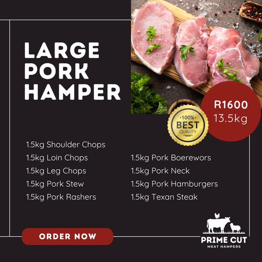 Large Pork Hamper - R1600 - 13.5KG