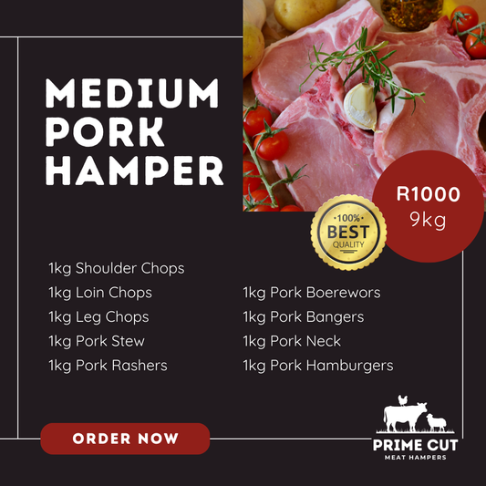 Medium Pork Hamper - R1000 - 9KG