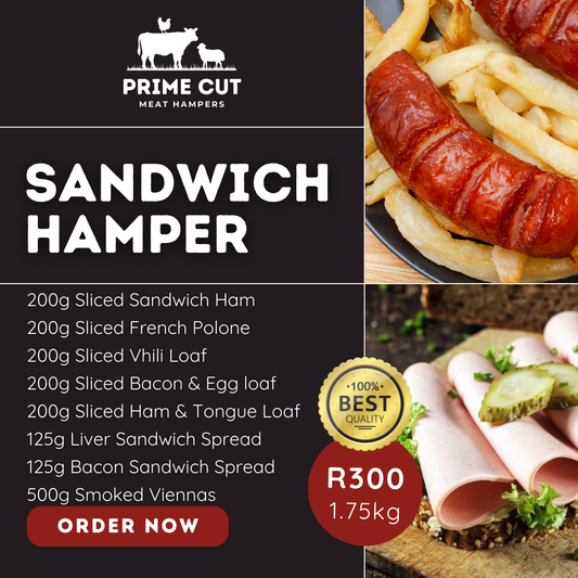Sandwich Hamper (Non-Halal) - R300 - 1.75KG
