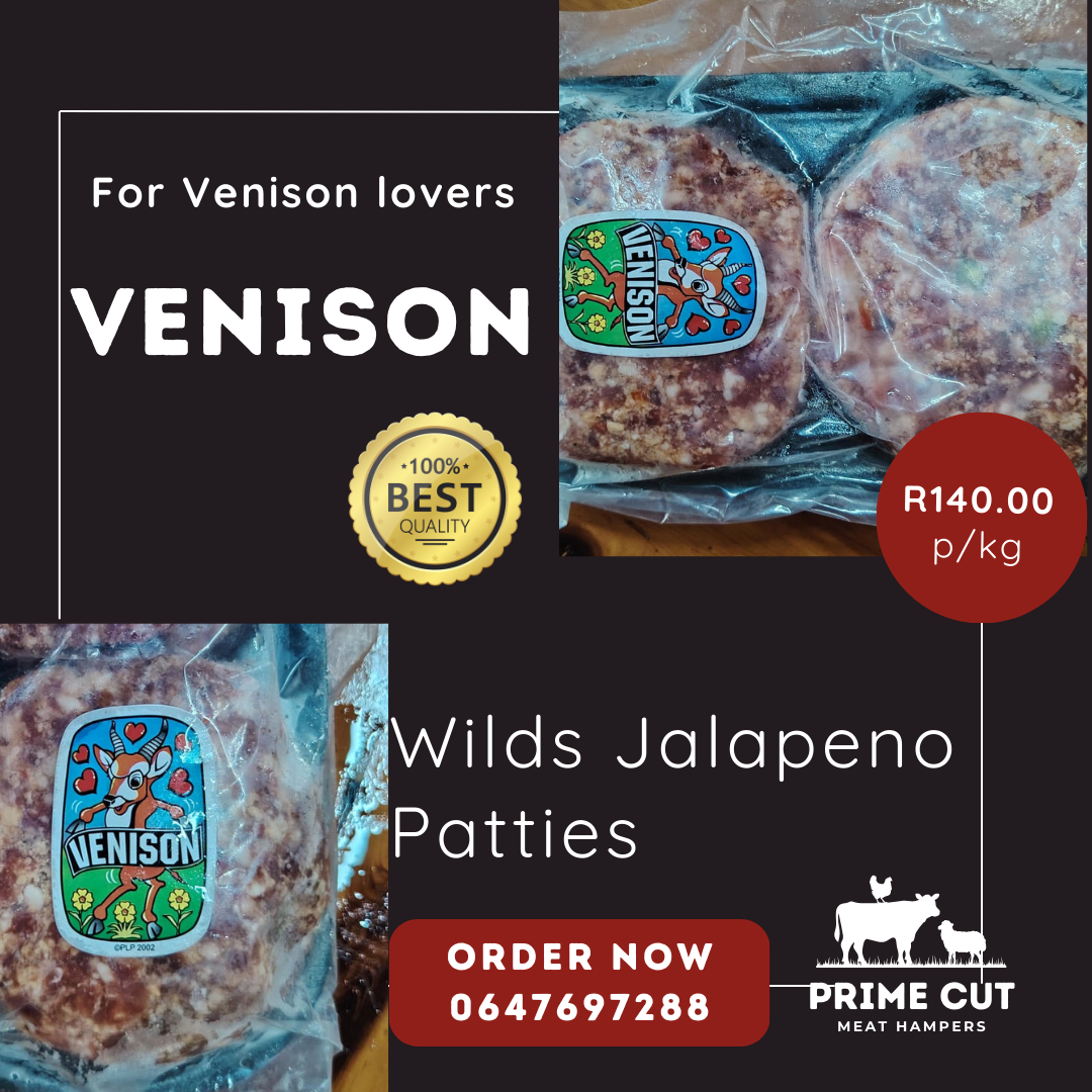 Wilds Jalapeno Patties - R140.00