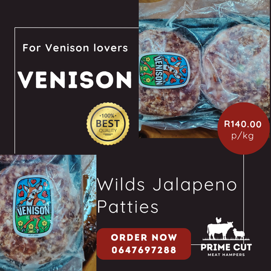Wilds Jalapeno Patties - R140.00